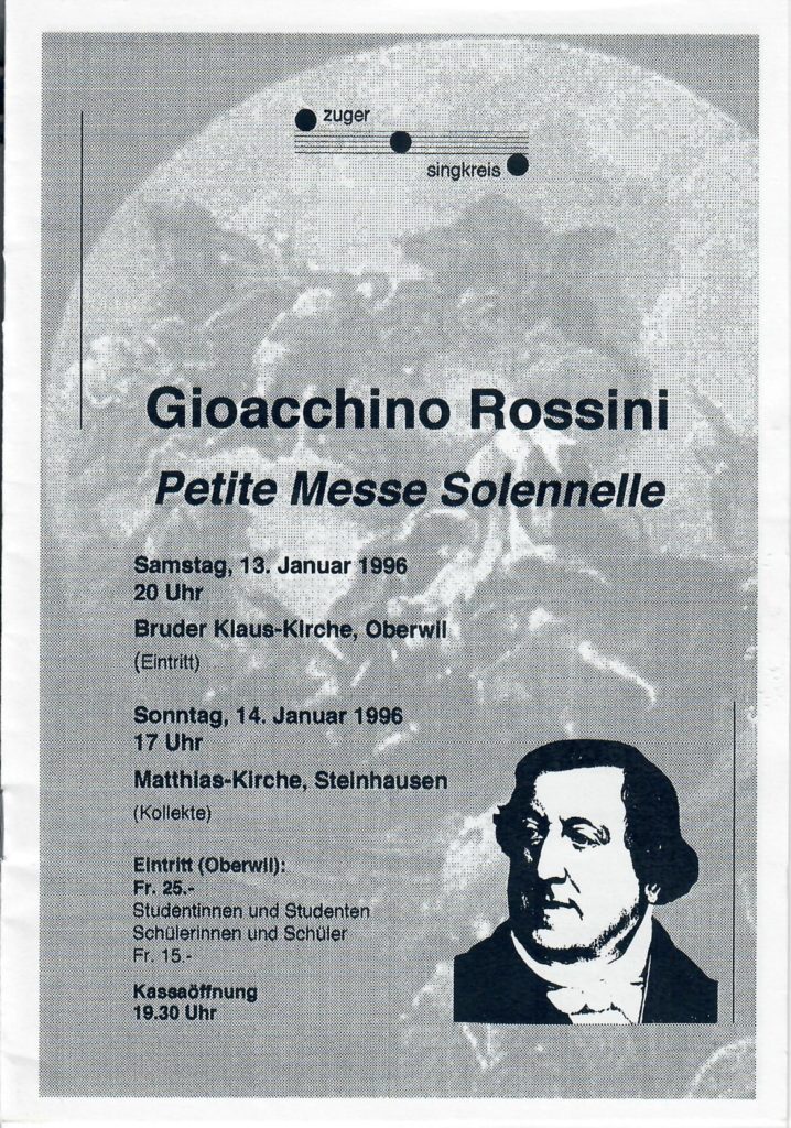 1996: Rossini